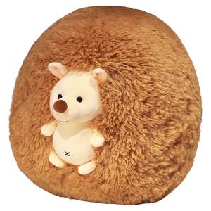 Маленькие плюшевые игрушки ежики Barbne, коричневый