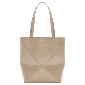 LOEWE Складывающаяся пазл-сумка из телячьей кожи