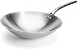 Вок De Buyer 3122.36, нержавеющая сталь, серебристый, 27,9 x 20,1 x 10,9 см