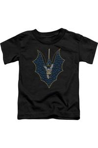 Футболка с принтом Batman для малышей Gildan, черный