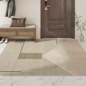 AOVOC Ковер 60x90 см для прихожей, влагозащитный, не скользящий, обрезной, Wooden Entrance Mat - 01