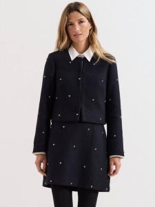 Короткая куртка Rue Stud Phase Eight, Black