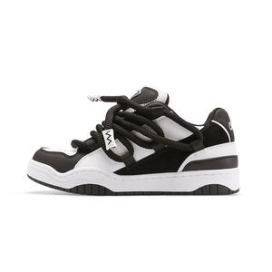 Серия Cat&Sofa Dirty braid Обувь для скейтбординга унисекс, цвет black and white panda