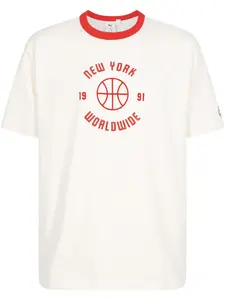 Футболка с вышивкой из коллаборации с Rhuigi Puma, белый