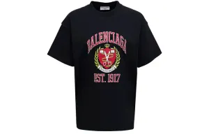 Футболка женская Balenciaga Est.1917, черный