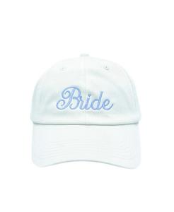 Женская бейсболка с бантом для невесты Bits & Bows, White and blue