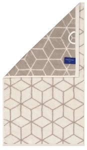 Гостевое полотенце Villeroy & Boch Гостевое полотенце Villeroy & Boch Carré 1er Pack, 50x5x30 см цвет creme/taupe