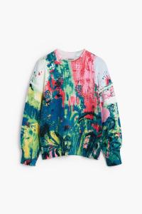 Свитер с оригинальным узором