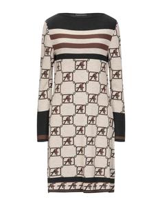 Платье миди Alberta Ferretti, песочный