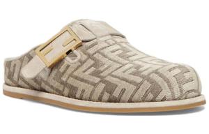 Футболка Feel Dove Grey Chenille Women's FENDI, бежевая