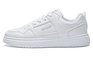 Кроссовки RENBEN Skateboarding Shoes Women's Low-top White, белый
