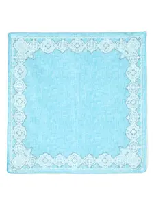 Платок с абстрактным принтом Lady Anne, синий