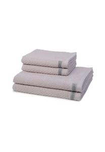 Набор полотенец Ross Smart, 4 штуки, 50x100/70x140 см, серый