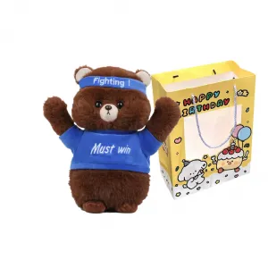 Плюшевая кукла Fighting Bear Dolls высота 25см/30см/45см/60см CHONGRONGLIANYU