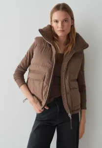 Стеганый двусторонний жилет стандартного кроя Opus, Cocoa
