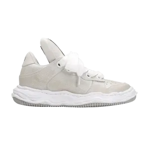 Кроссовки Maison Mihara Yasuhiro Wayne Puffer OG Sole Brushed Shrink Leather Low 'White', белый