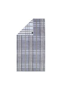 Голубые полотенца noblesse check 1089 nordic blue - 11 Cawö