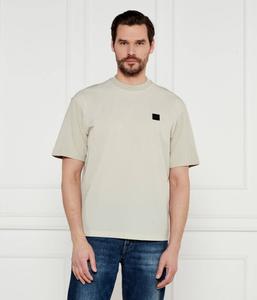 Футболка мужская Boss Orange свободного кроя, бежевый