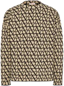 Шерстяной джемпер Toile Iconographe VALENTINO GARAVANI, нейтральный