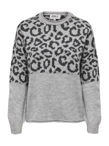 Свитер ONLY ONLJADE, mottled grey