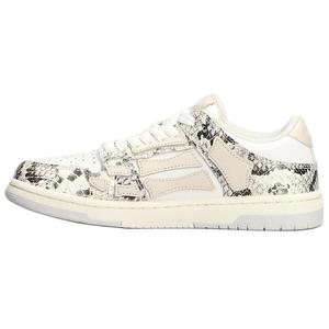 AMIRI Низкие женские кроссовки для скейтбординга Skel Top бежевого цвета