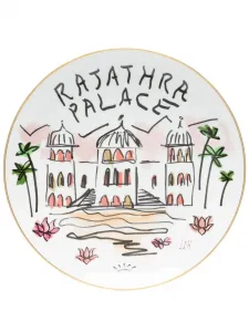 Тарелка Profumi Luchino с принтом Ginori 1735, белый