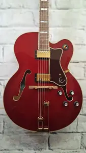 Epiphone Broadway с накладкой из лаврового дерева - красное вино