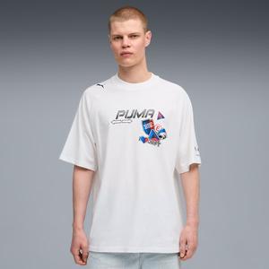 Мужская футболка с символикой автоспорта Bmw M Motorsport Puma, белый