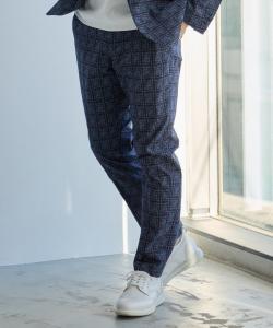 Футбольные клетчатые брюки из полиэстера