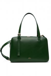 Сумка-коробка Virginie A.P.C., цвет vert emeraude