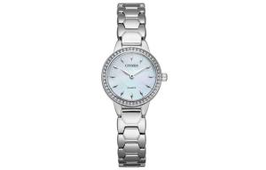 CITIZEN Часы Women's Watch, Mother of Pearl Watch Dial with Silver Strap