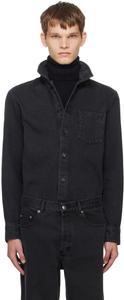 Черная джинсовая рубашка Vittorio A.P.C.