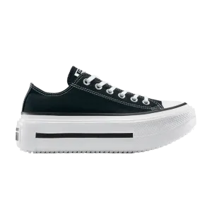 Кроссовки Converse Chuck Taylor All Star Lift Double Stack Low 'Black White', черный