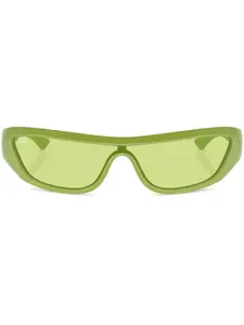 Солнцезащитные очки Emy Bio-Based в прямоугольной оправе Ray-Ban, зеленый