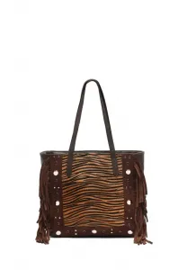 Сумка-Шоппер с изображением катрины Misako, Brown