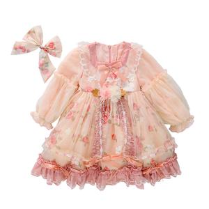 Платье для детей PROTECTCAMEL, розовый+headdress