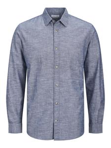 Рубашка на пуговицах классического кроя JACK & JONES JACK & JONES JJESummer, mottled blue