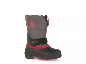 Ботинки Kamik Waterbug 5 Snow Boot - детские, серые