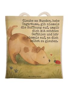 Mr. & Mrs. Panda Сумка через плечо с изображением собаки и божьей коровки и надписью белого цвета