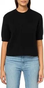 Футболка-кроп Theory из кашемира