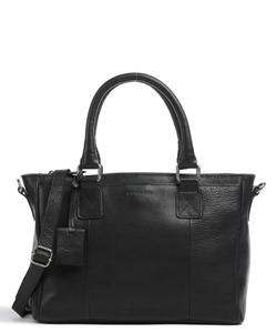 Антикварная сумка Avery из зерненой кожи Burkely, черный