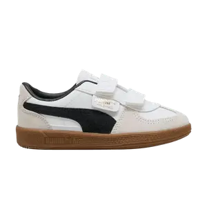 Кроссовки Puma Palermo Elevata Leather Little Kid, White Vapor Grey Gum