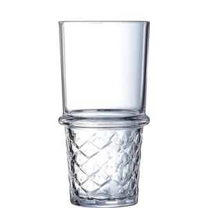 Arcoroc New York лонг-дринк, штабелируемый, 400мл, закаленное стекло, прозрачное, 6 шт ARC International, прозрачный