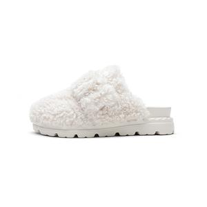 TOOMANYSHOES Женские закрытые тапочки белые, цвет White