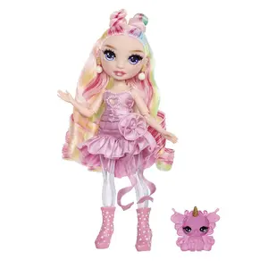 Детская кукла Rainbow High Rainbow Shimmers With Slime Bella doll, розовый