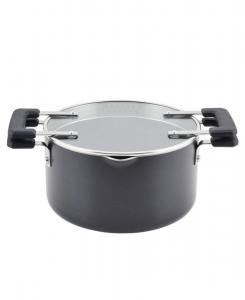 Кастрюля-сито Cookstart на 6 кварт Farberware, Black