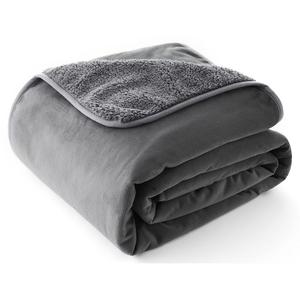 Водонепроницаемое одеяло Allisandro из шерпы для домашних животных, цвет Grey Bone