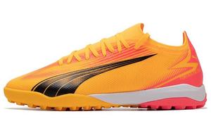 Футбольная обувь Puma Ultra Match Мужская, Daylight yellow - black - sunset red