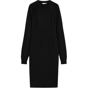 Платье с вырезом SportMax, черный