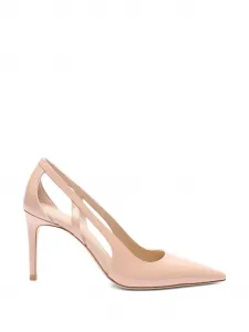 Туфли-лодочки Stuart Power Cutout с вырезами Stuart Weitzman, бежевый